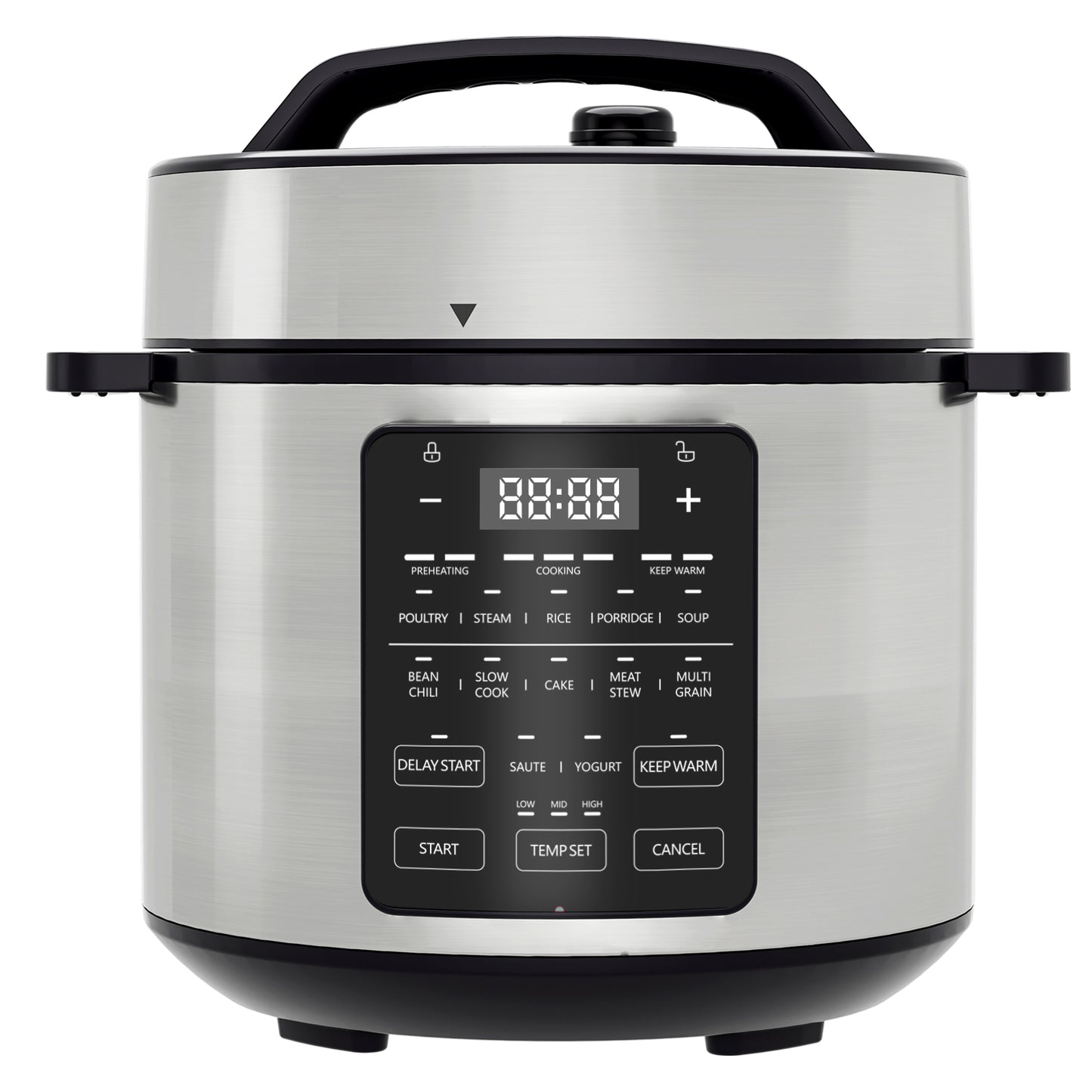 9 - In - 1 Electric Pressure Cooker With Multi - Function Smart Controls