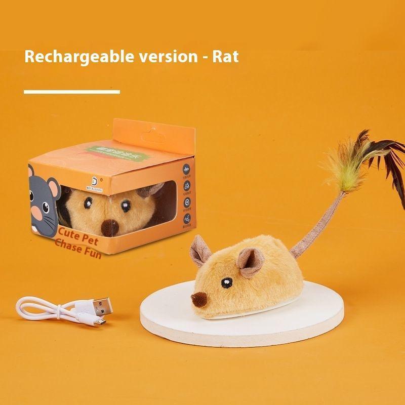 Rechargeable Interactive Smart Mouse Cat Toy