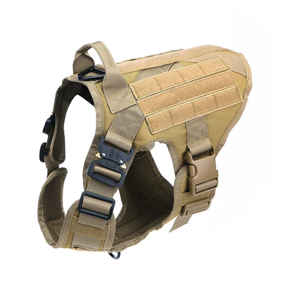 Tactical Nylon Dog Harness with Adjustable Fit