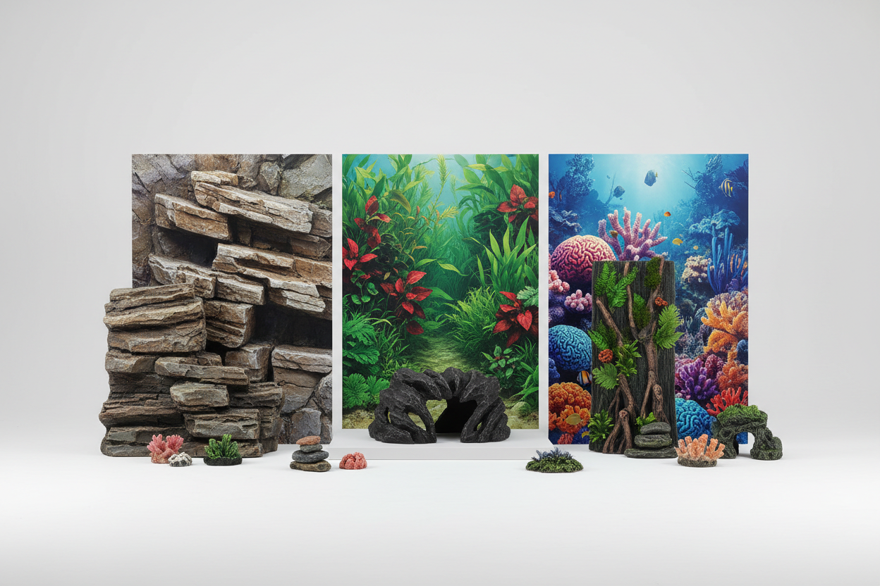 Backgrounds & decor pieces