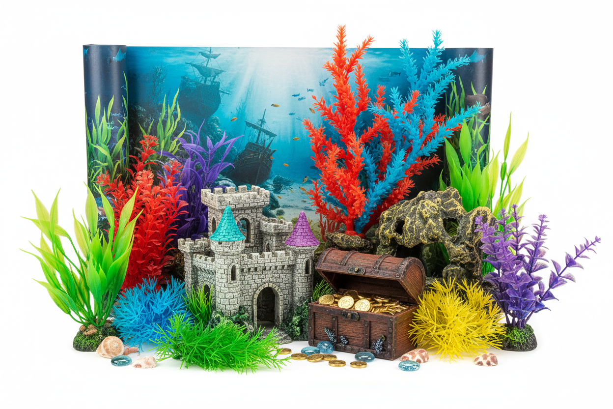 Plants, Decor and Ornaments