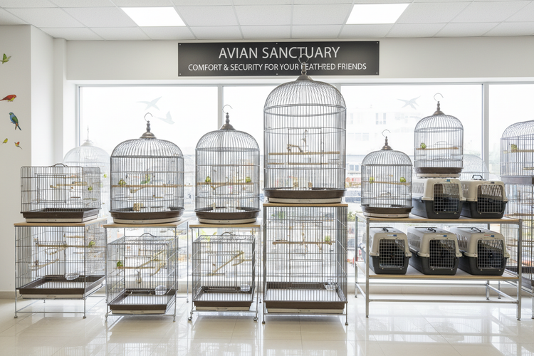 Bird Cages and Stands