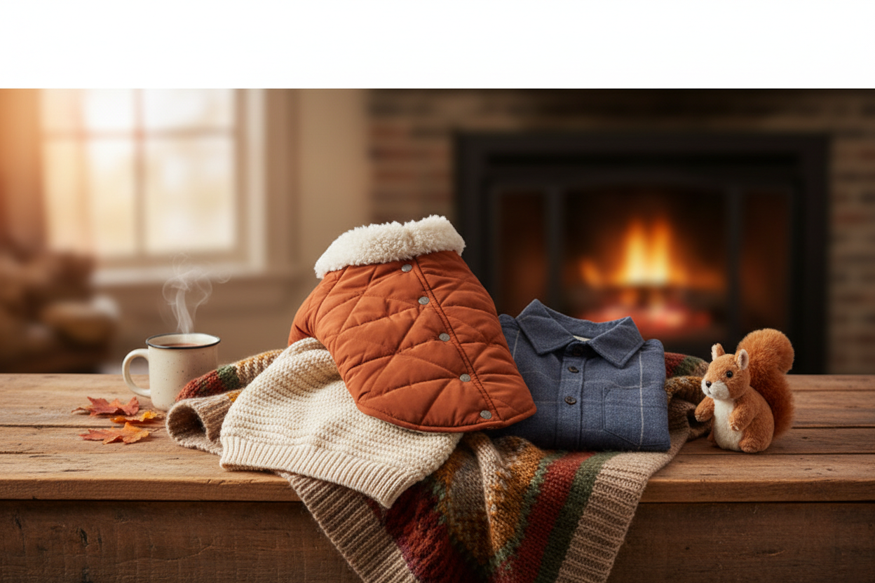 Jackets, hoodies, shirts