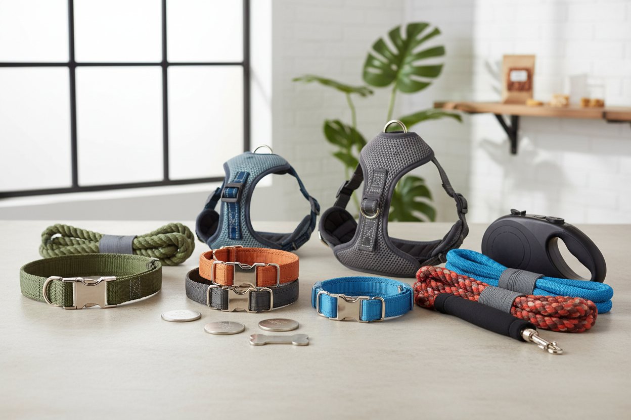 Collars, Harnesses and Leashes