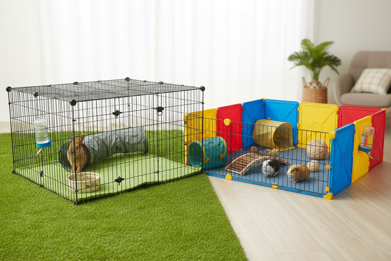 Indoor & outdoor pens