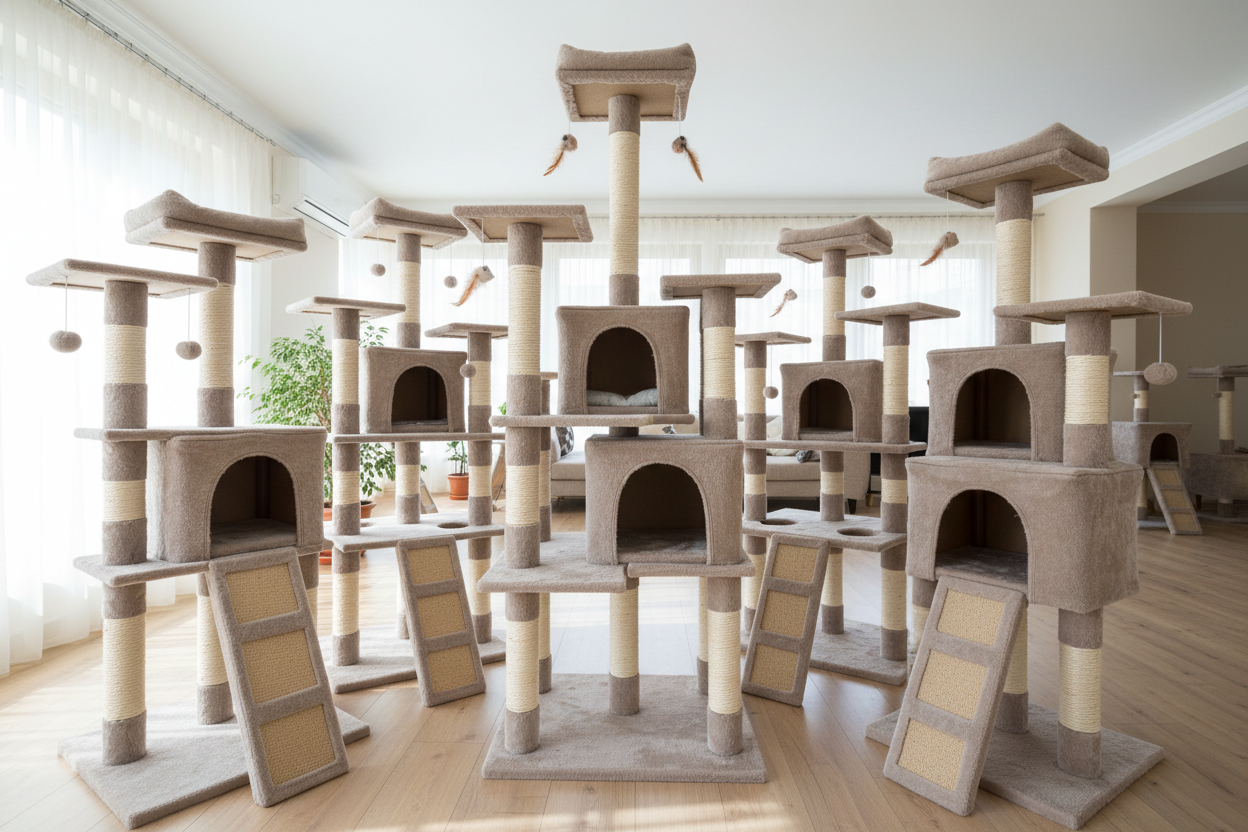 Cat trees & towers