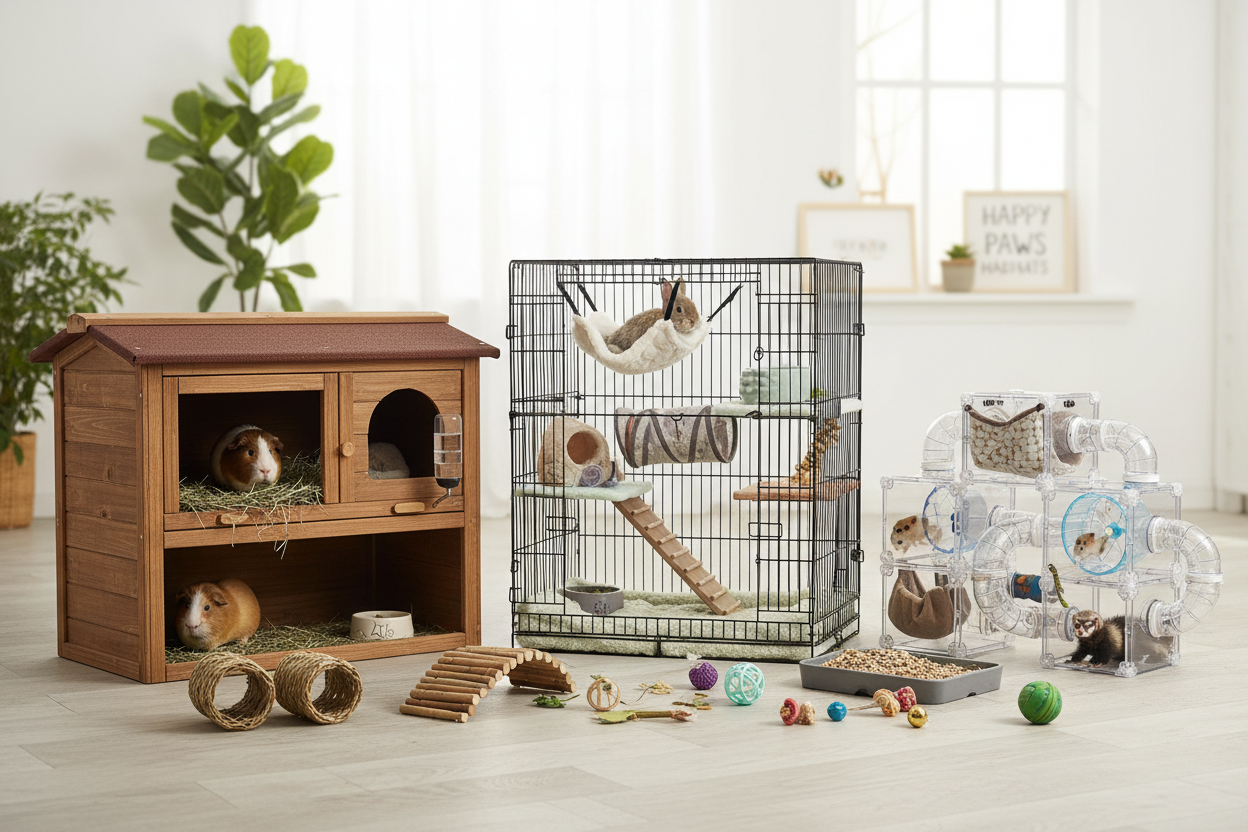 Cages, Hutches and Habitats