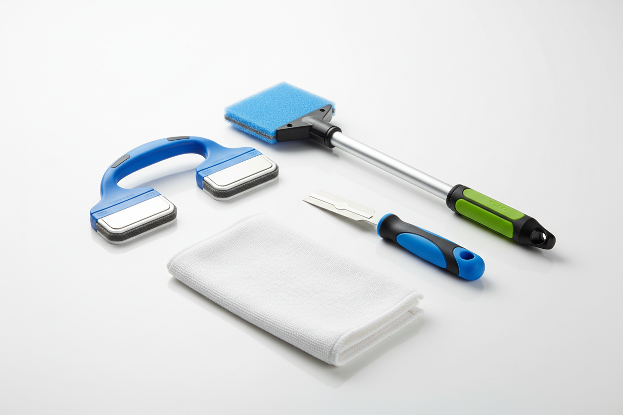 Algae scrapers & magnets