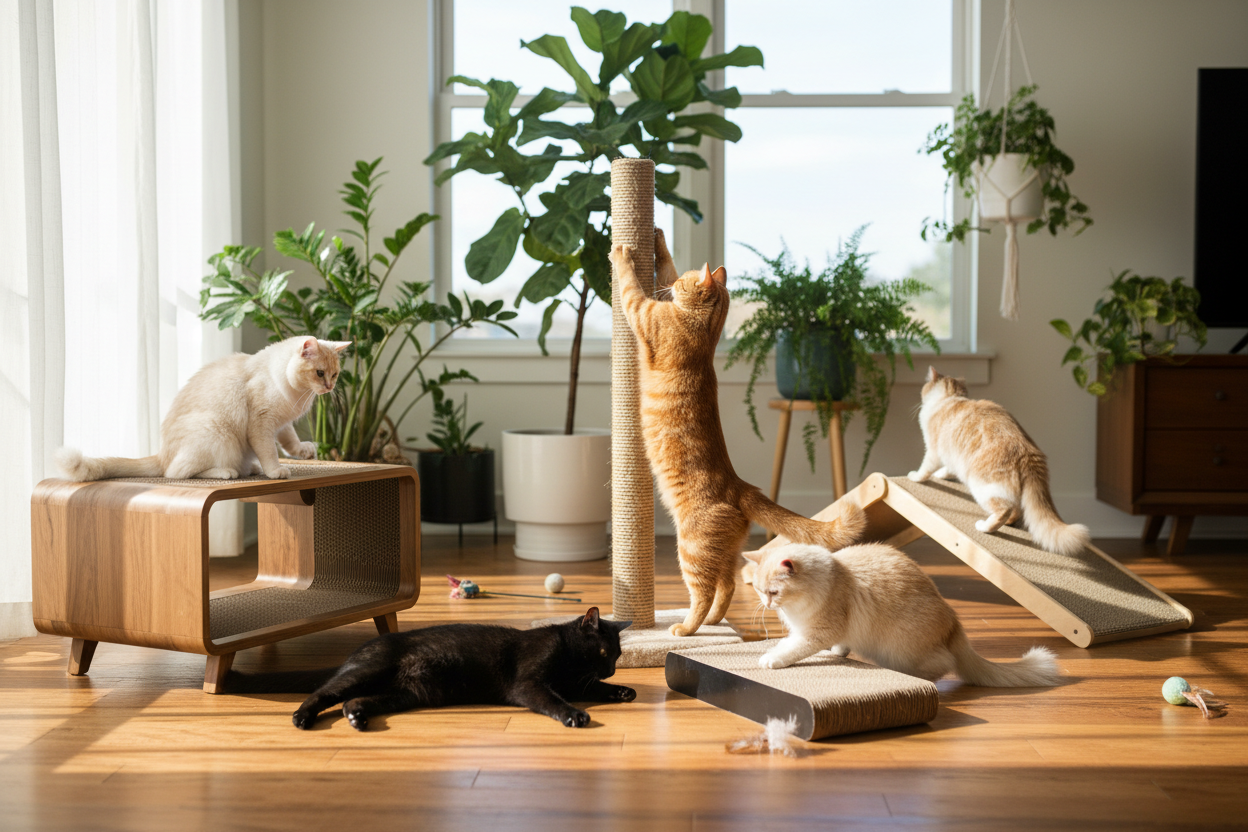 Cat Scratchers and Pads