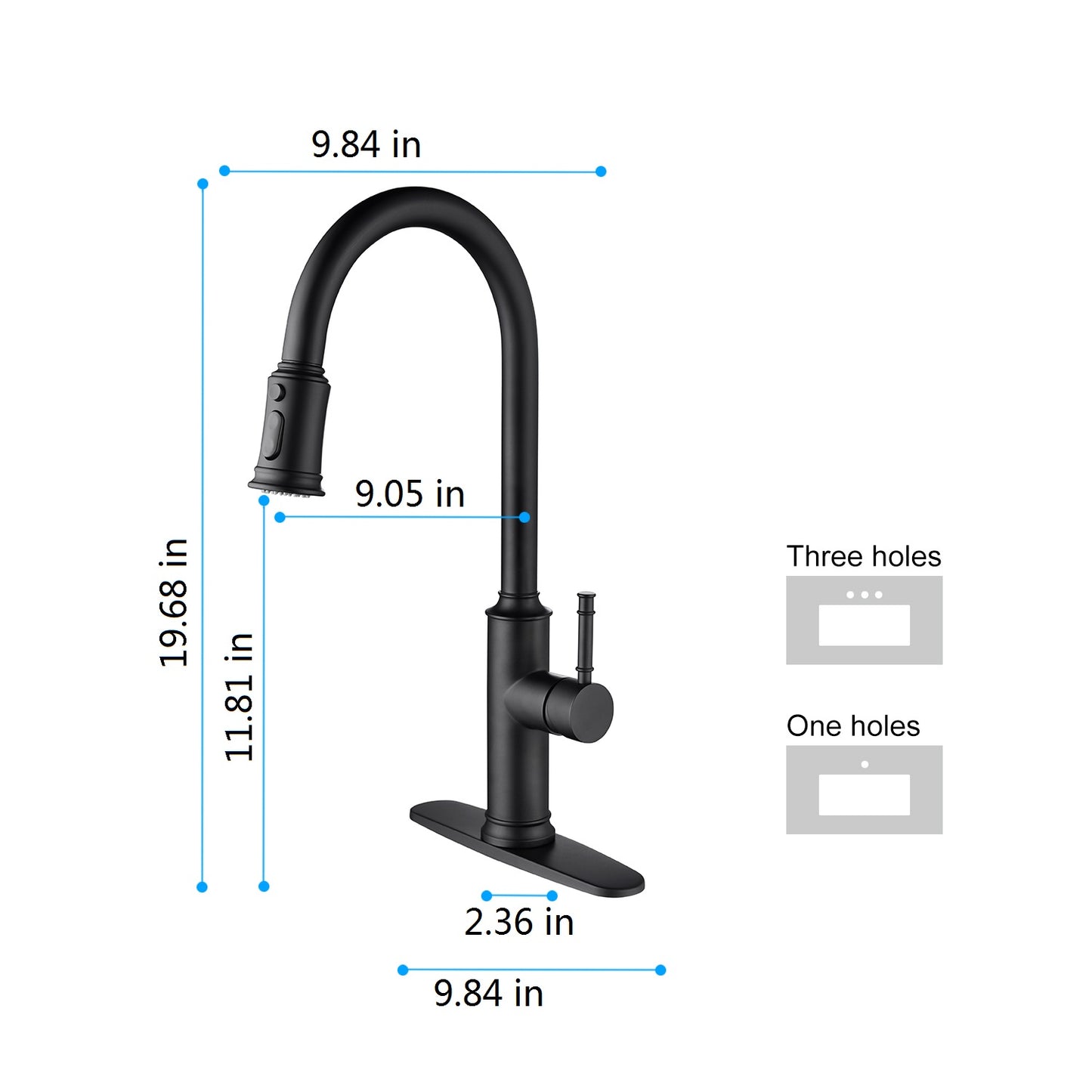 Pull Out Sprinkler Kitchen Faucet