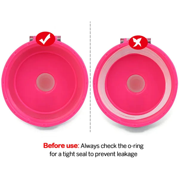 32oz Fruit Infuser Water Bottle With Flip Top Lid And Anti Slip Grip