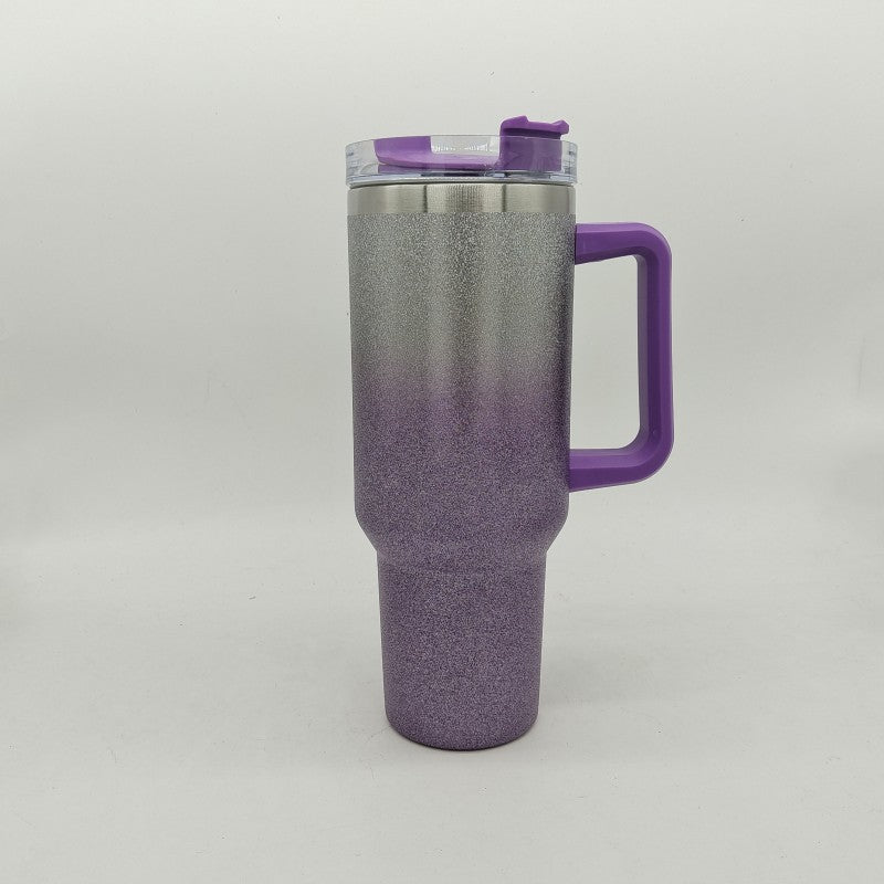 Large Capacity Stainless Steel Vacuum Insulated Tumbler With Handle