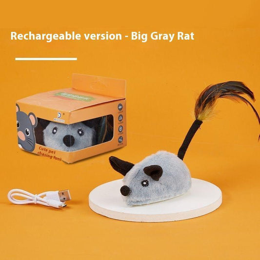 Rechargeable Interactive Smart Mouse Cat Toy
