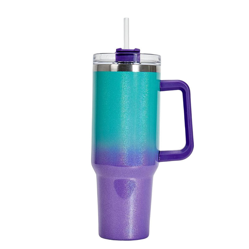 Large Capacity Stainless Steel Vacuum Insulated Tumbler With Handle