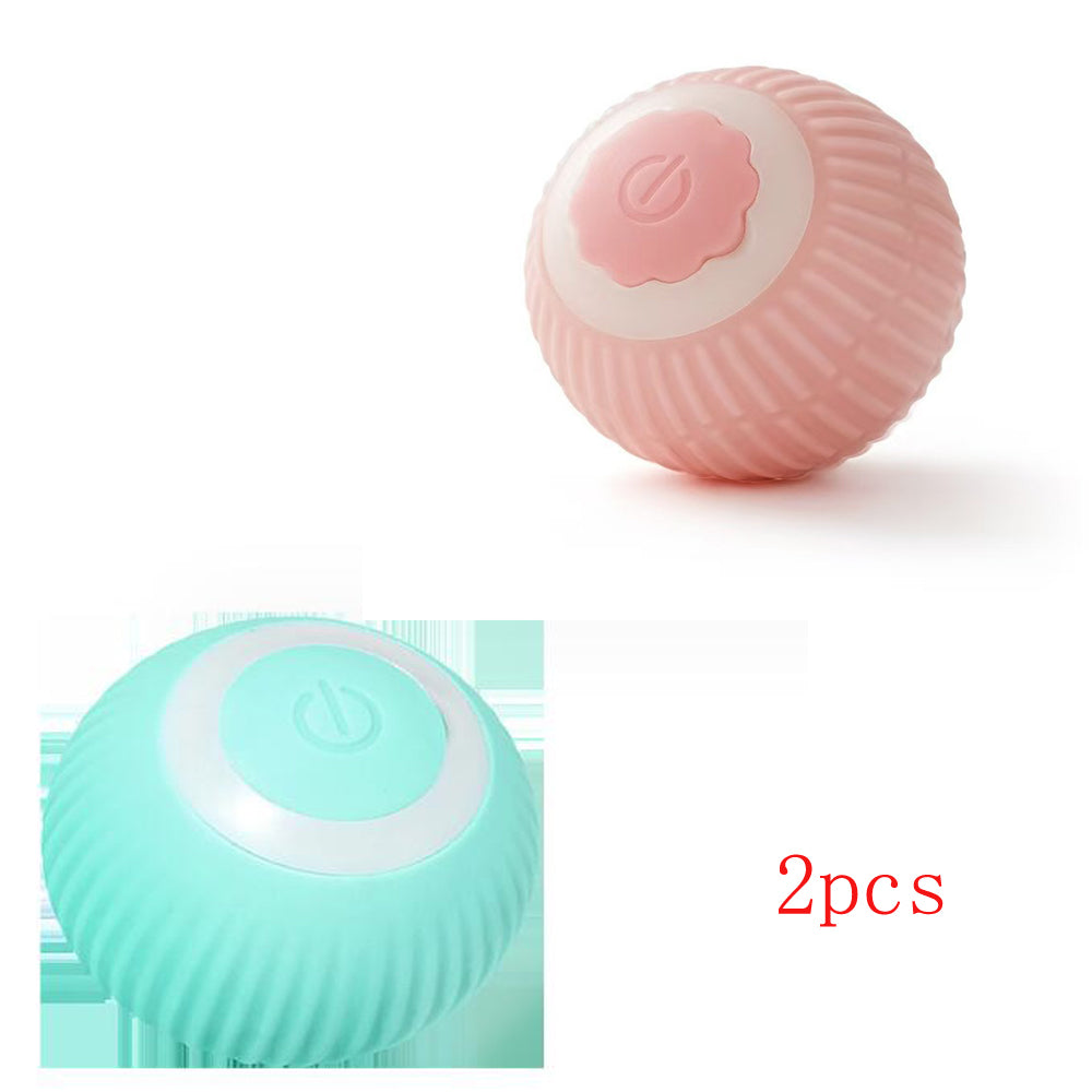 Interactive Motion-Activated Rolling Cat Ball Toy