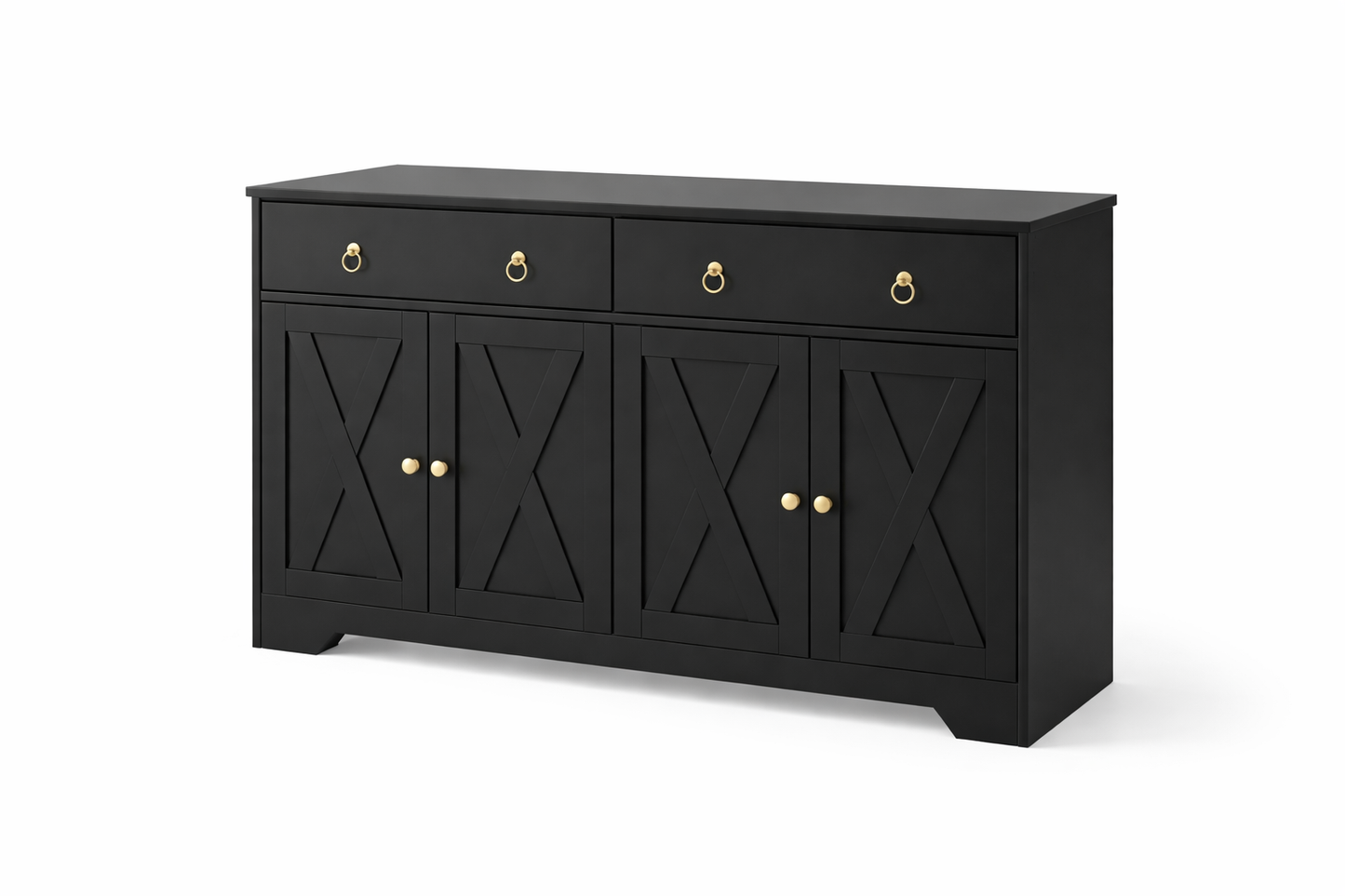 Kitchen Storage Sideboard With Cabinets And Drawers
