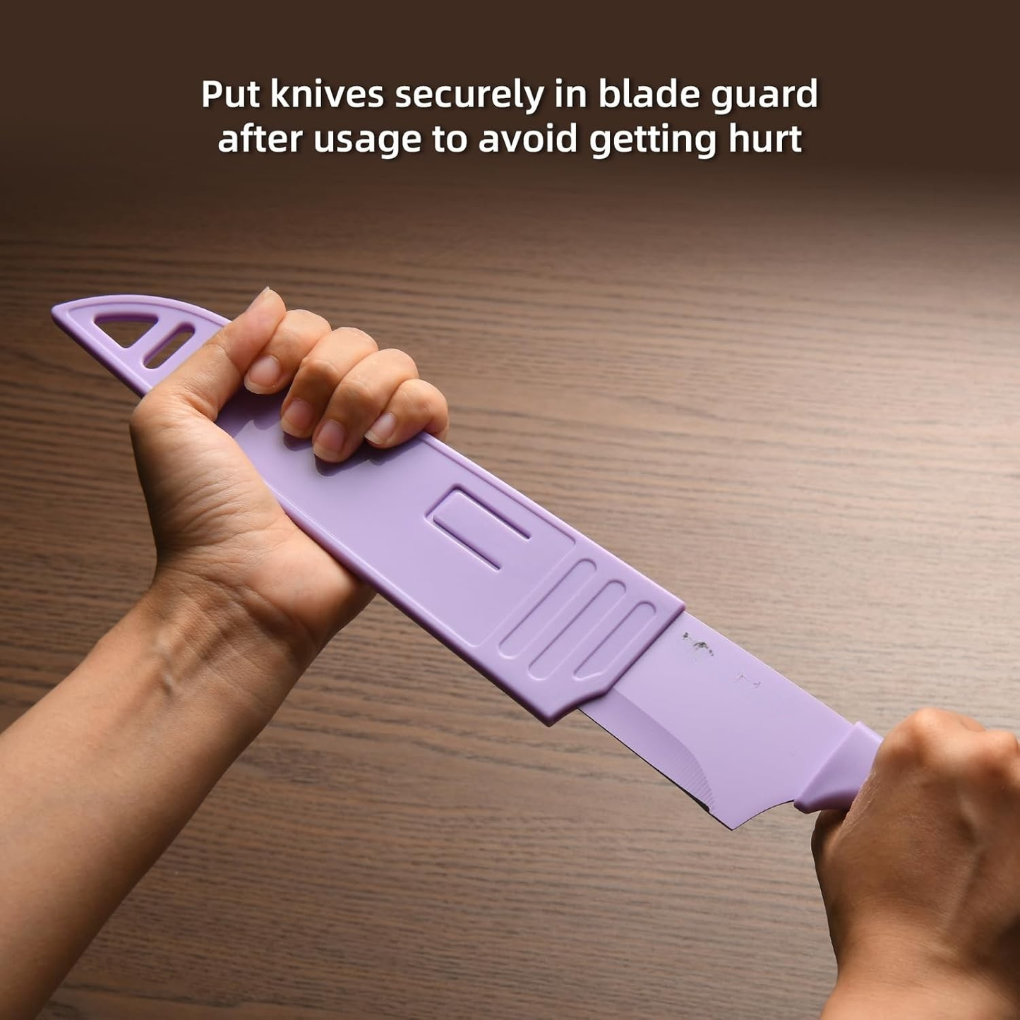 30 Piece Kitchen Knife Set With Cutting Board And Blade Covers