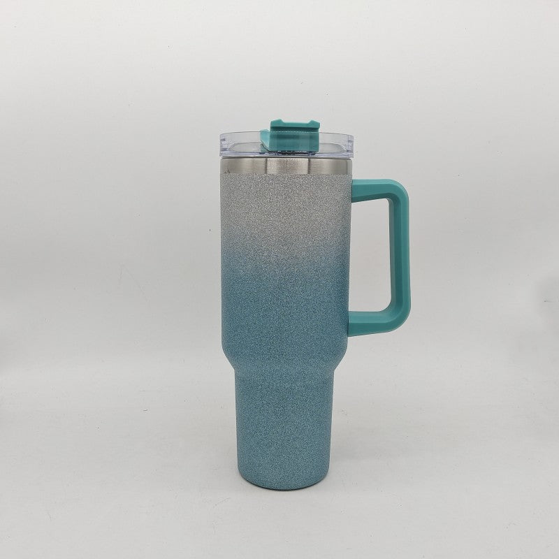 Large Capacity Stainless Steel Vacuum Insulated Tumbler With Handle