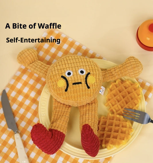 Plush Squeaky Catnip Toy with Crinkle Paper for Cats