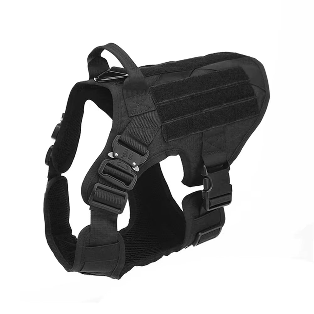 Tactical Nylon Dog Harness with Adjustable Fit