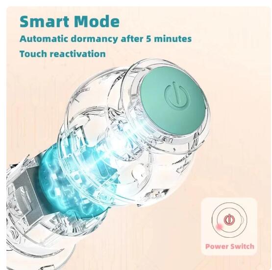 Interactive Motion-Activated Rolling Cat Ball Toy