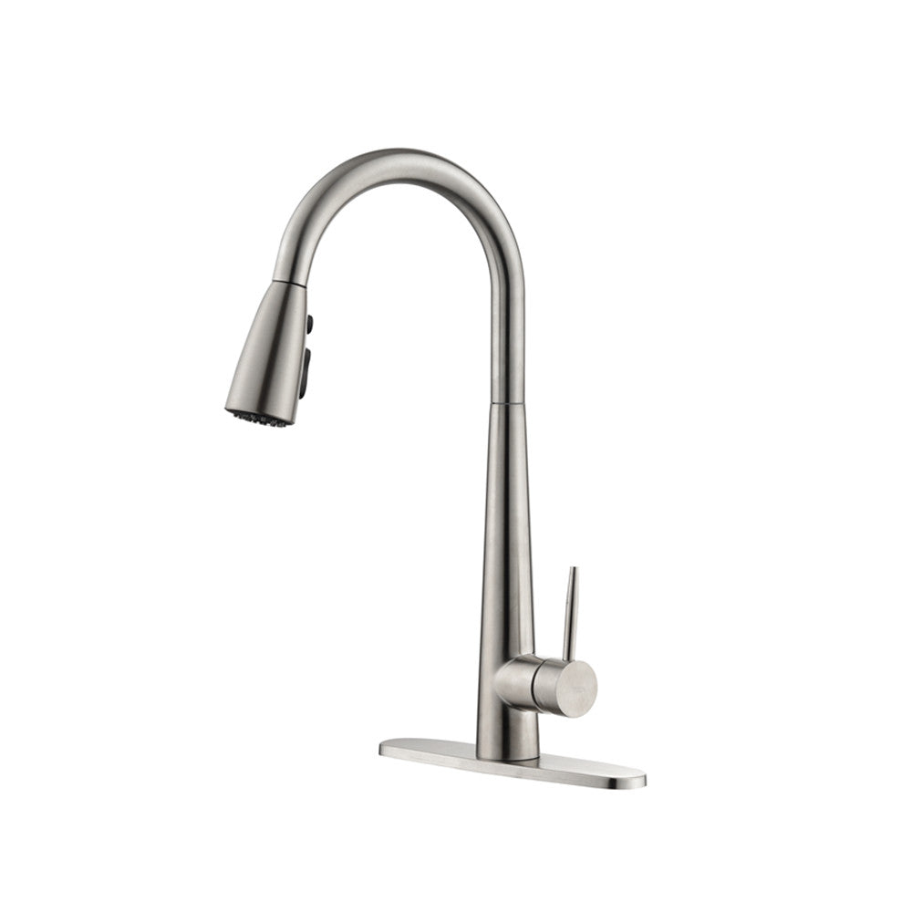 High Curvature Single Handle Kitchen Sink Faucet