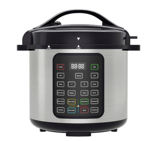 9 - In - 1 Electric Pressure Cooker With Multi - Function Smart Controls