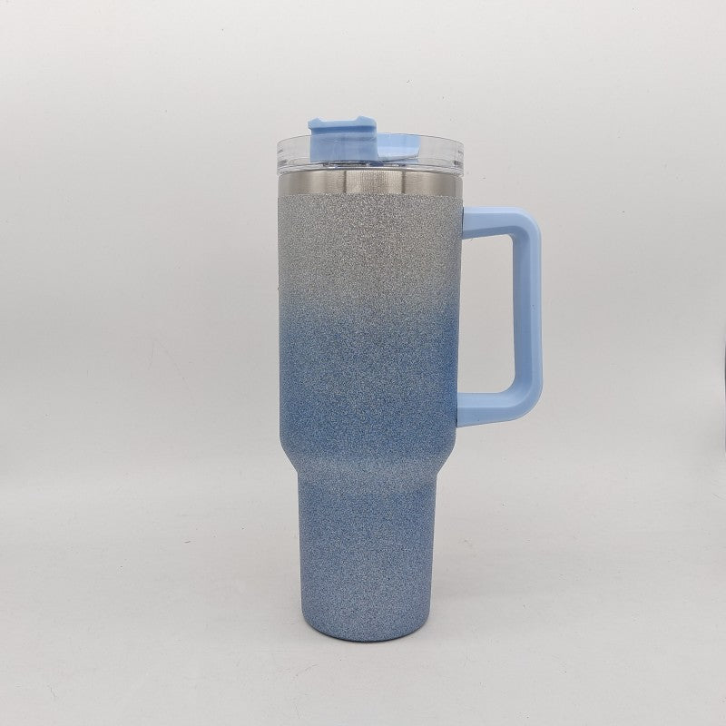 Large Capacity Stainless Steel Vacuum Insulated Tumbler With Handle